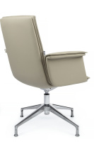 Изображение кресло rv design rubens-st (c1819-2) кожа светло-серый